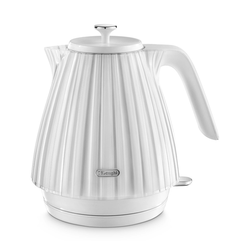 DeLonghi Ballerina Breakfast Set 1,7L Kettle  - Opaline White KBD3001.W