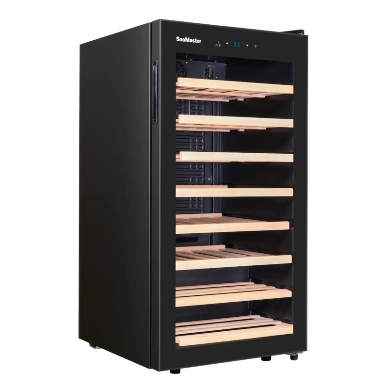 SnoMaster - 28 Bottle Single Zone Wine Cooler SM-100PRO