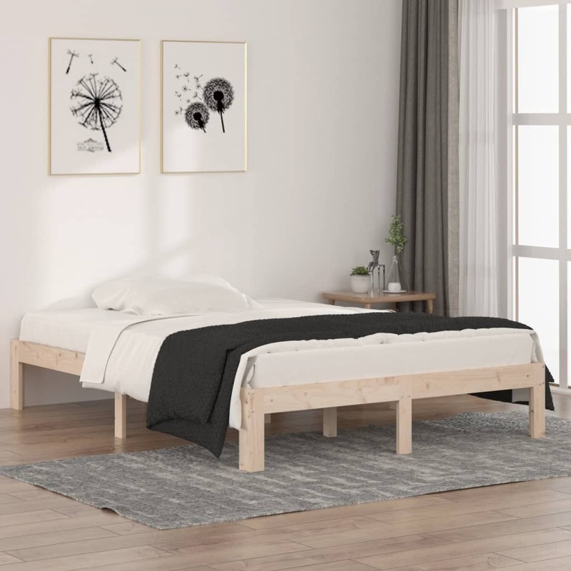 Cadre de lit sans matelas 135x190 cm